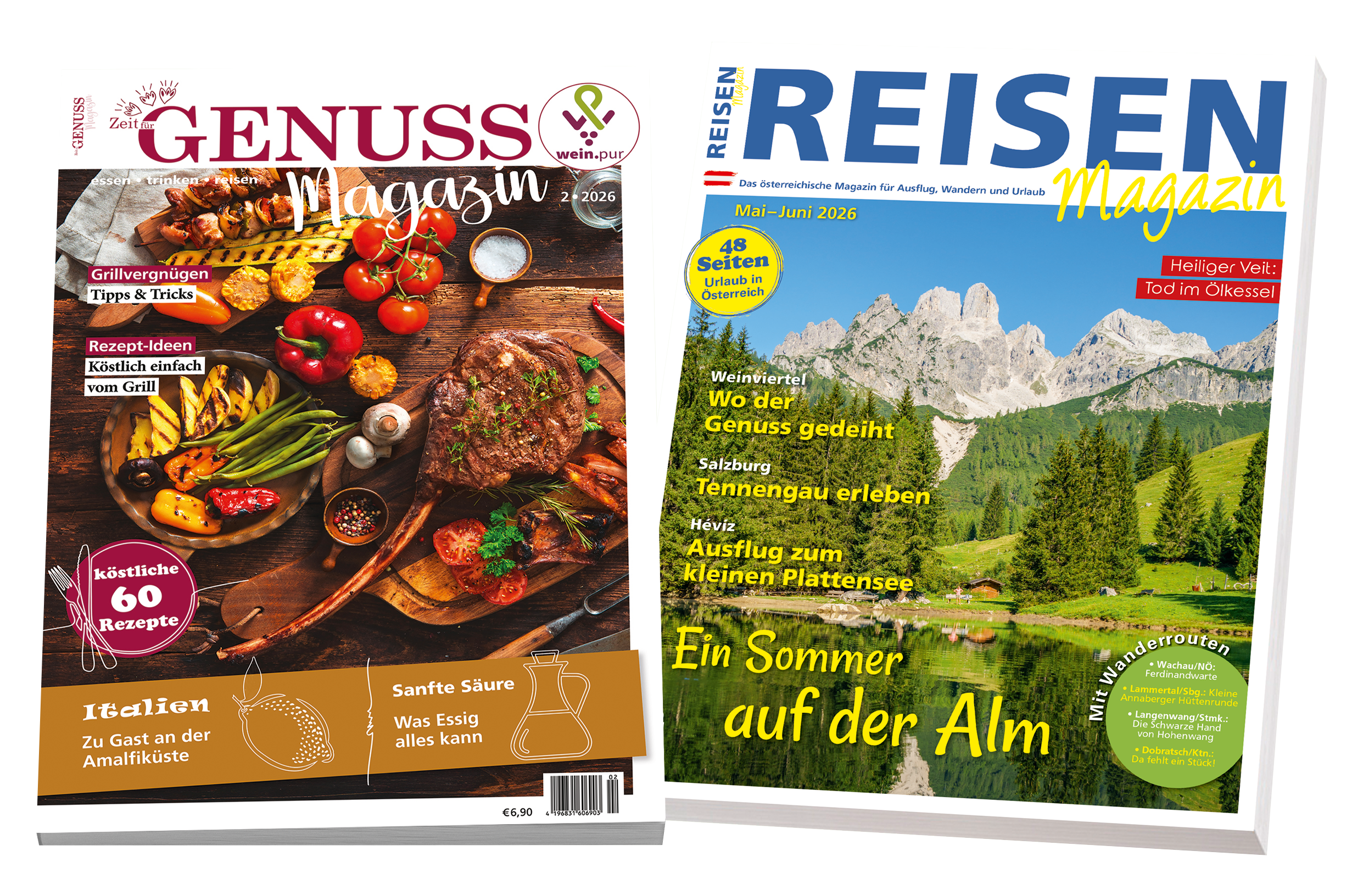 Zeit für Genuss Magazin und REISEN Magazin